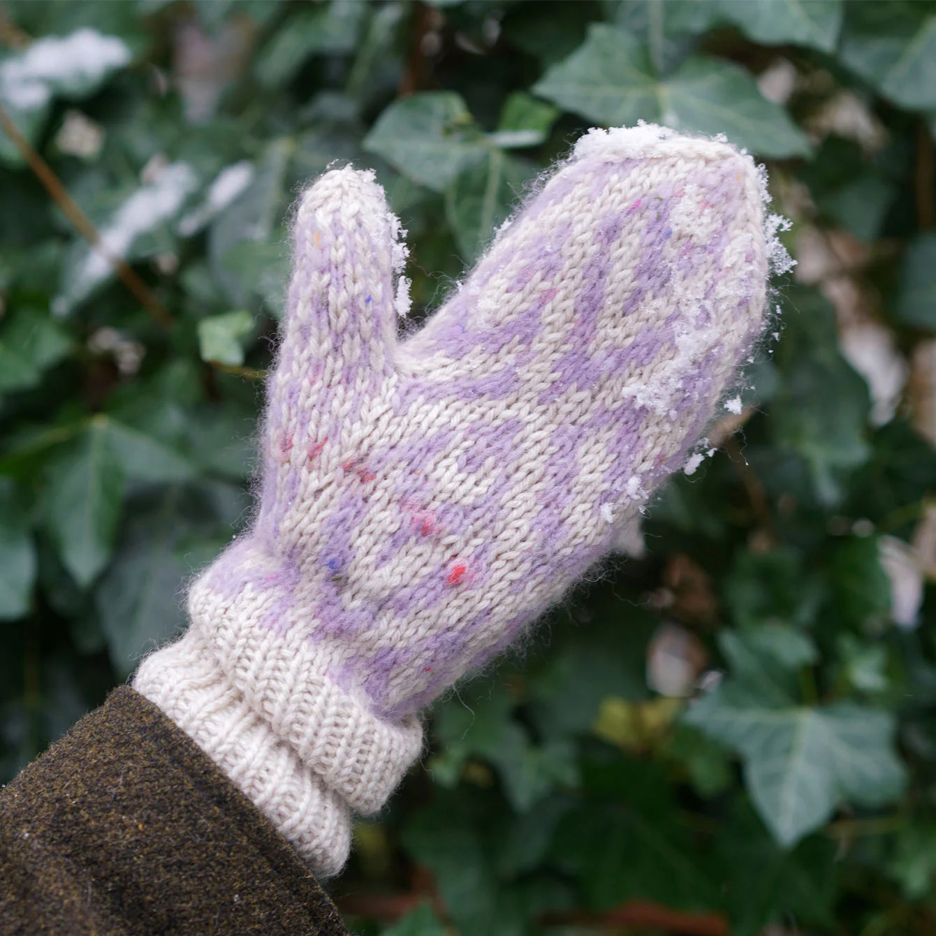 Vanna Knit Mittens