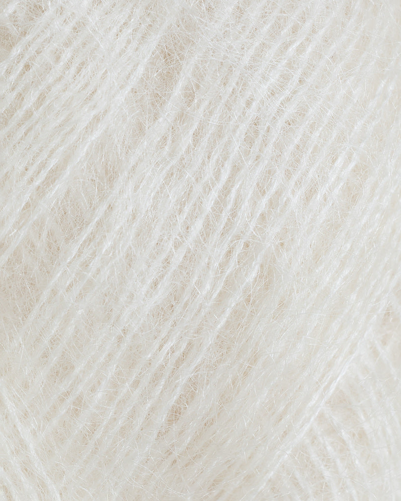 Rauma Mild Mohair 01 Natur yarn