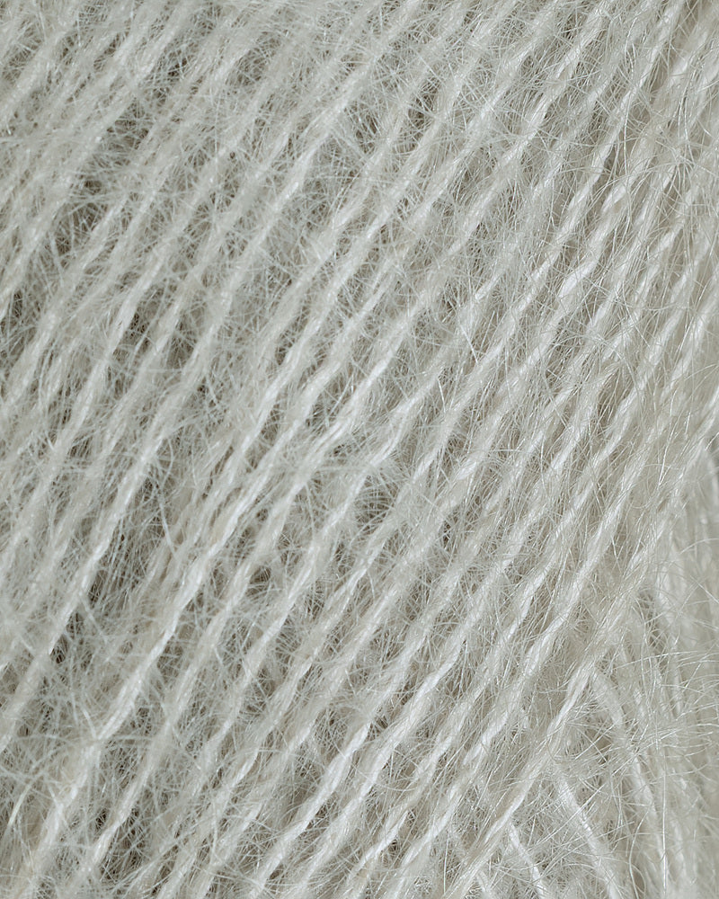 Rauma Mild Mohair 05 Lys gra yarn
