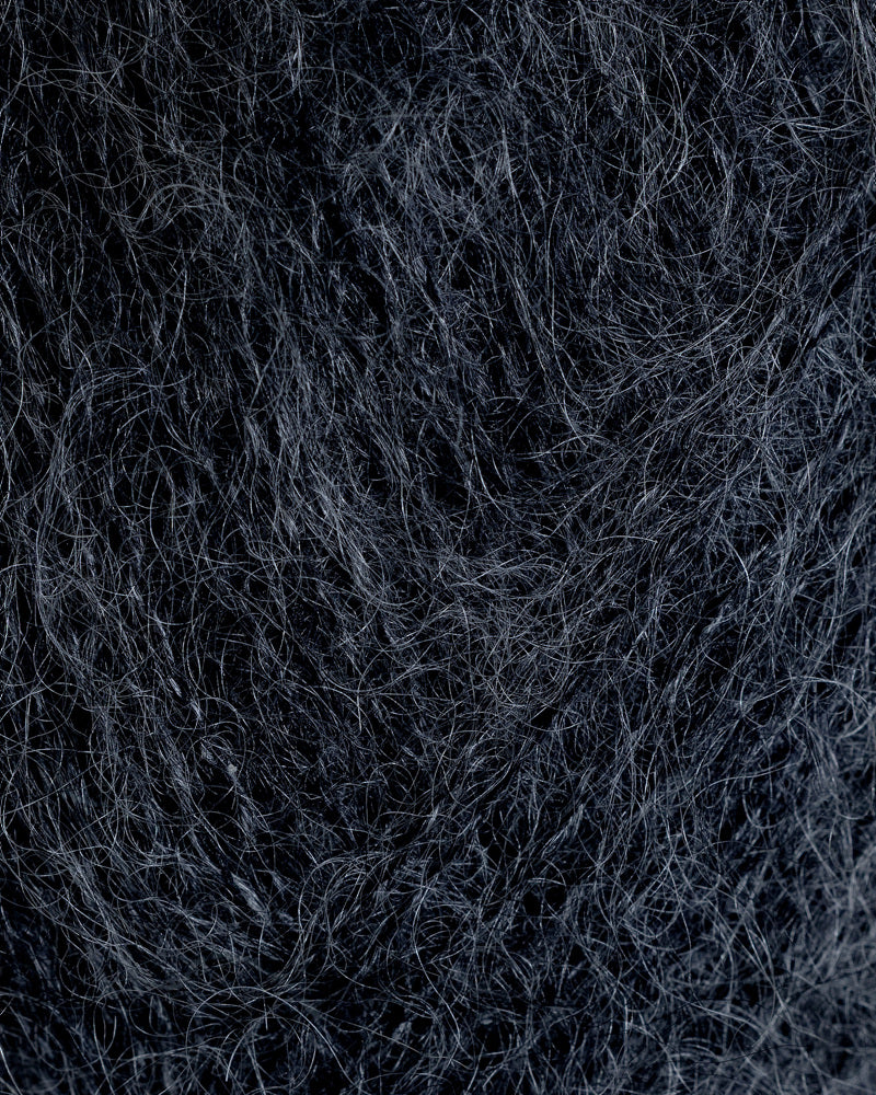 Rauma Mild Mohair 08 Koksgra yarn
