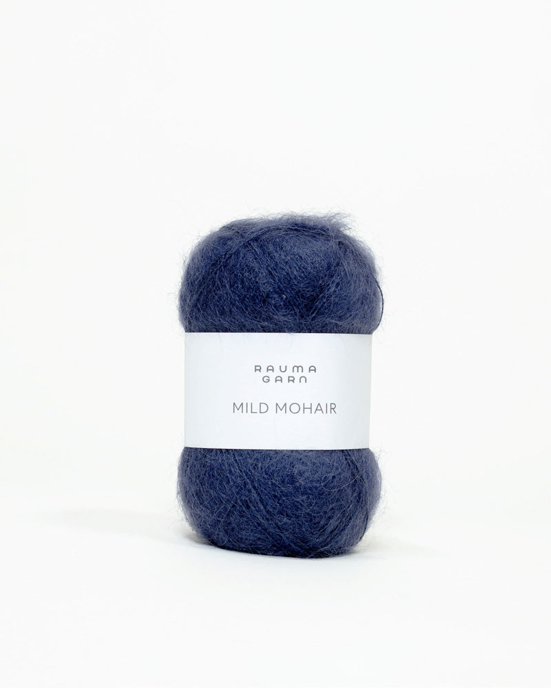 Rauma Mild Mohair 15 Marine yarn