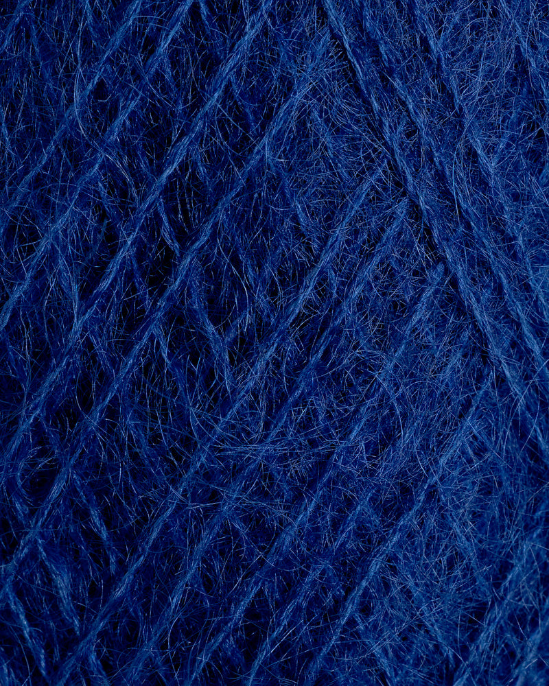 Rauma Mild Mohair 16 Dyp bla yarn