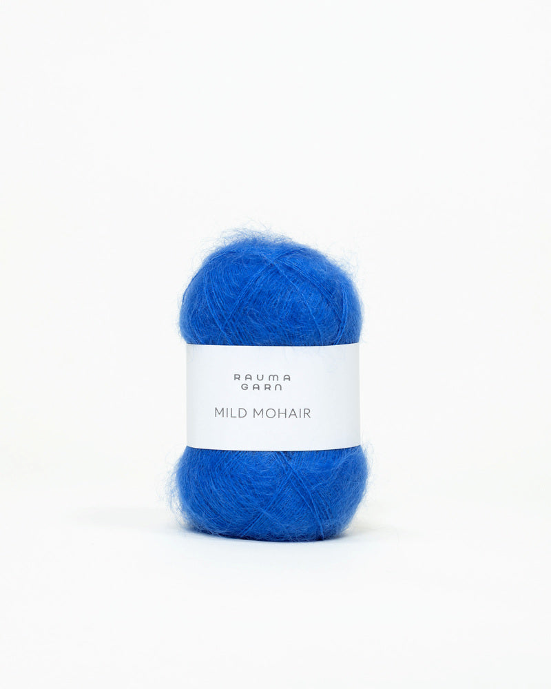 Rauma Mild Mohair 17 Kongebla yarn