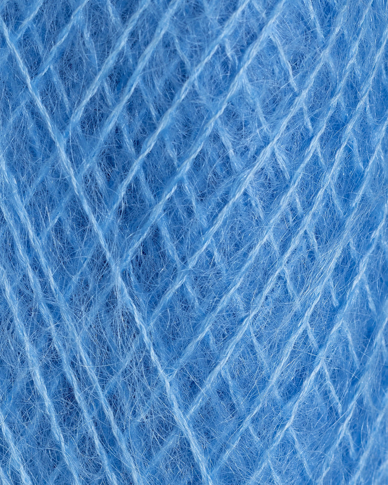 Rauma Mild Mohair 18 Himmelbla yarn