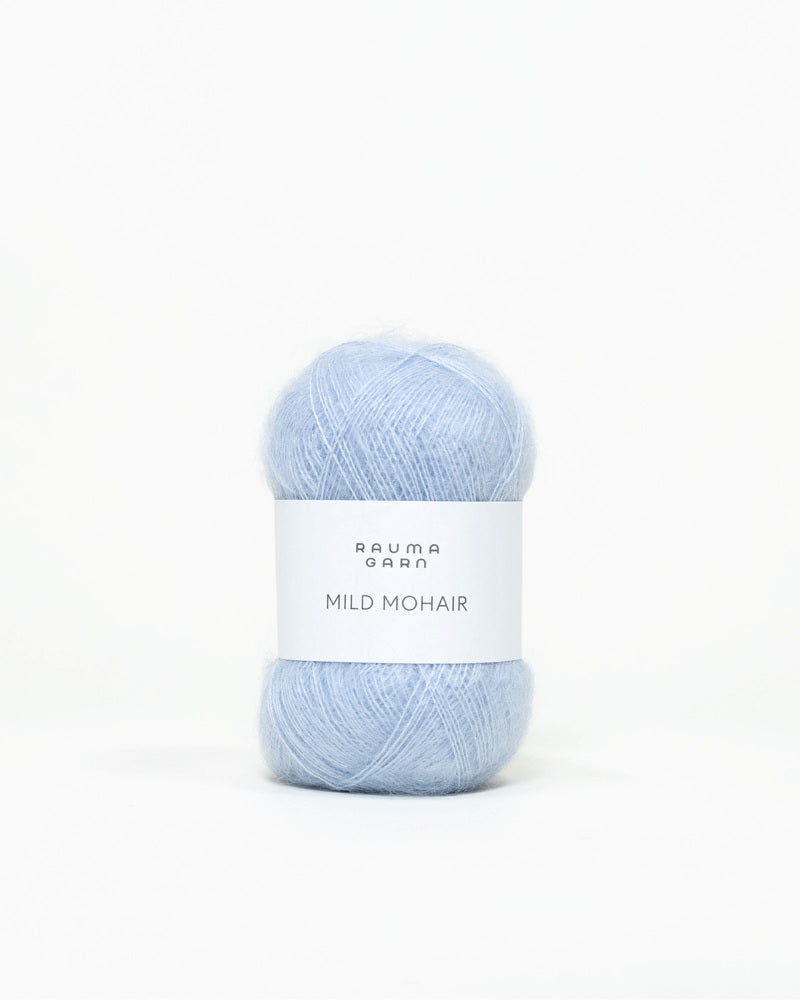 Rauma Mild Mohair 19 Babybla yarn
