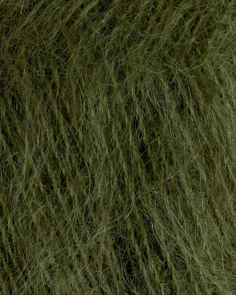 Rauma Mild Mohair 26 Skogsgronn yarn