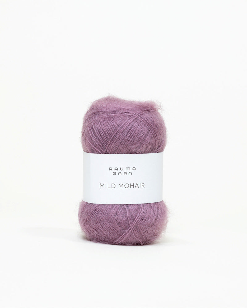 Rauma Mild Mohair 38 Stovet lyng yarn