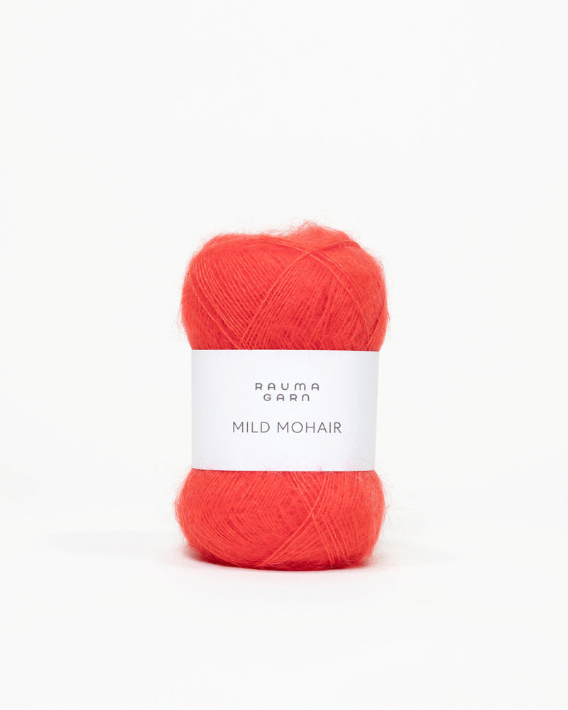Rauma Mild Mohair 42 Skarp rod yarn