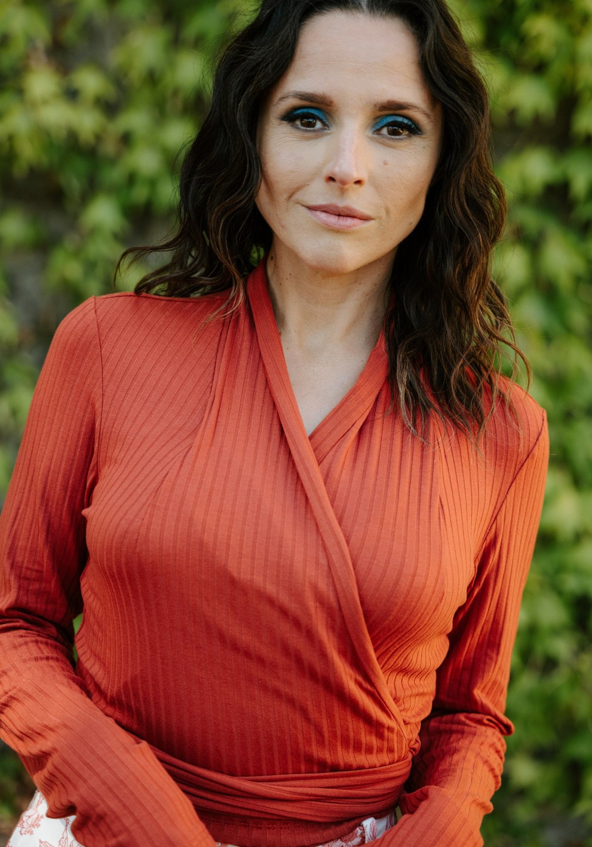 Maison Fauve Cursive Wrap Top sewing pattern