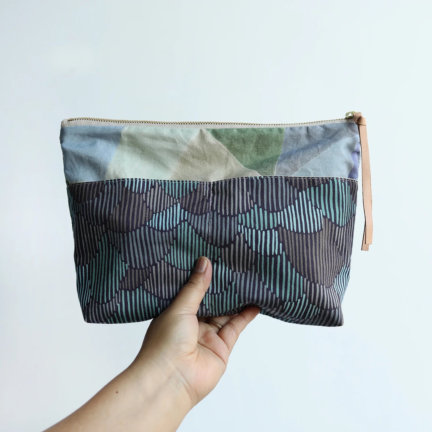 Bookhou Pathway Scallops - Cotton/Linen Sheeting