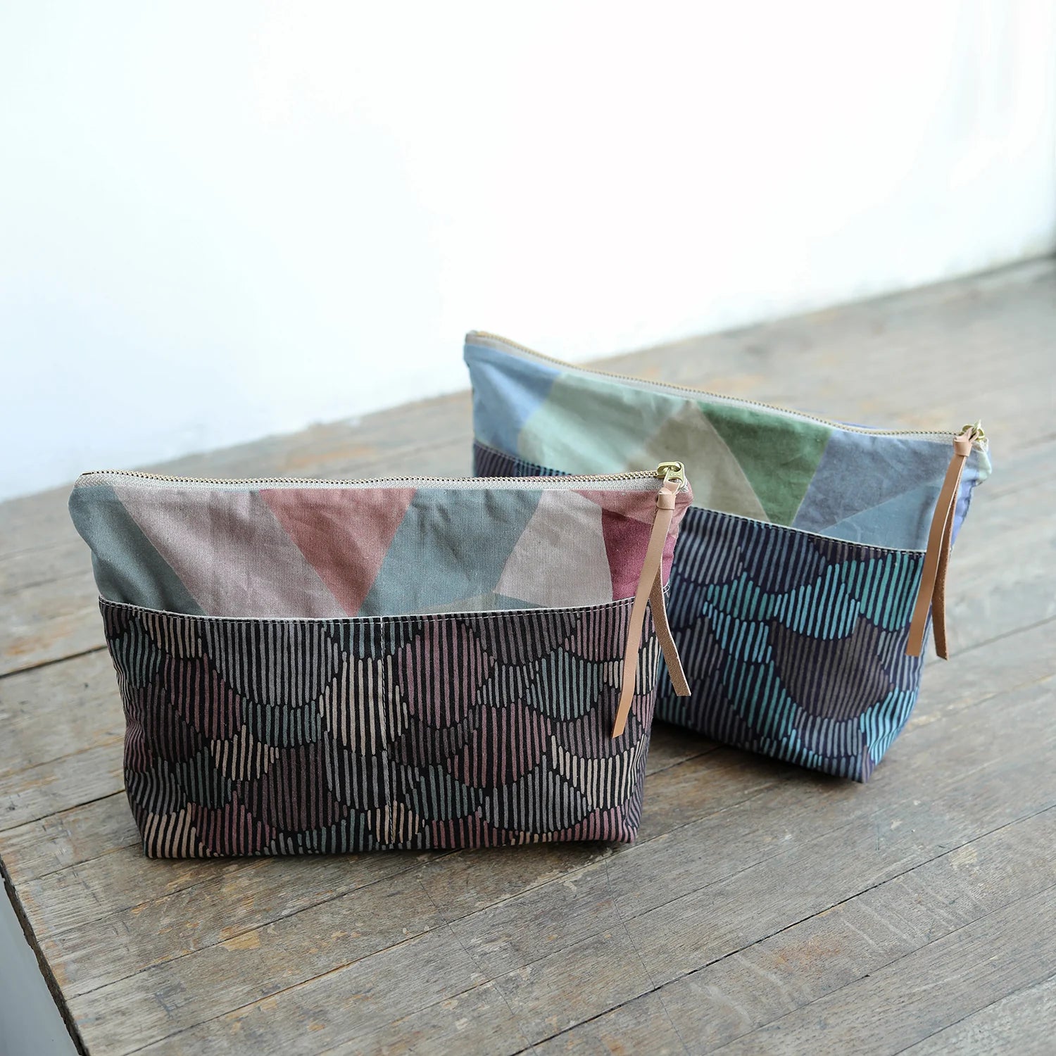 Bookhou Pathway Scallops - Cotton/Linen Sheeting