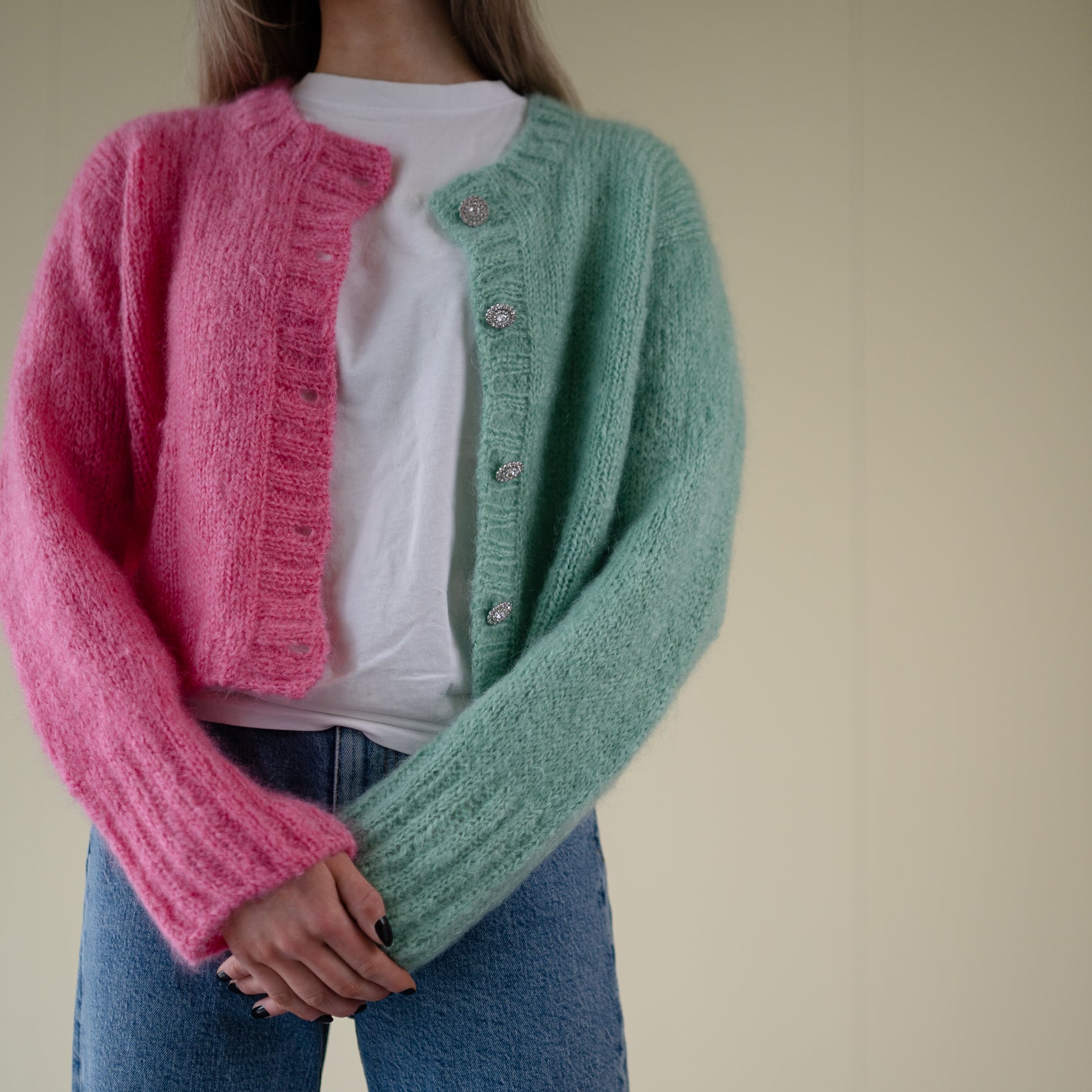 SidebySide cardigan