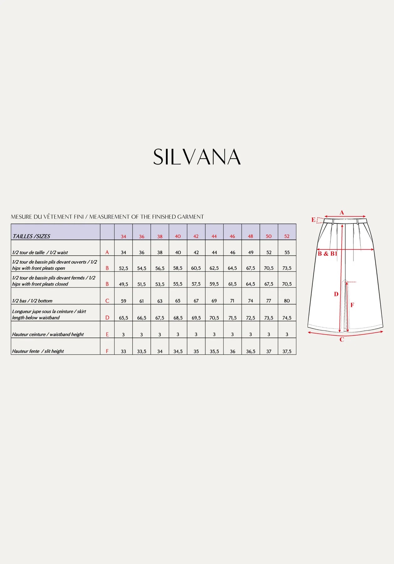 Silvana Skirt
