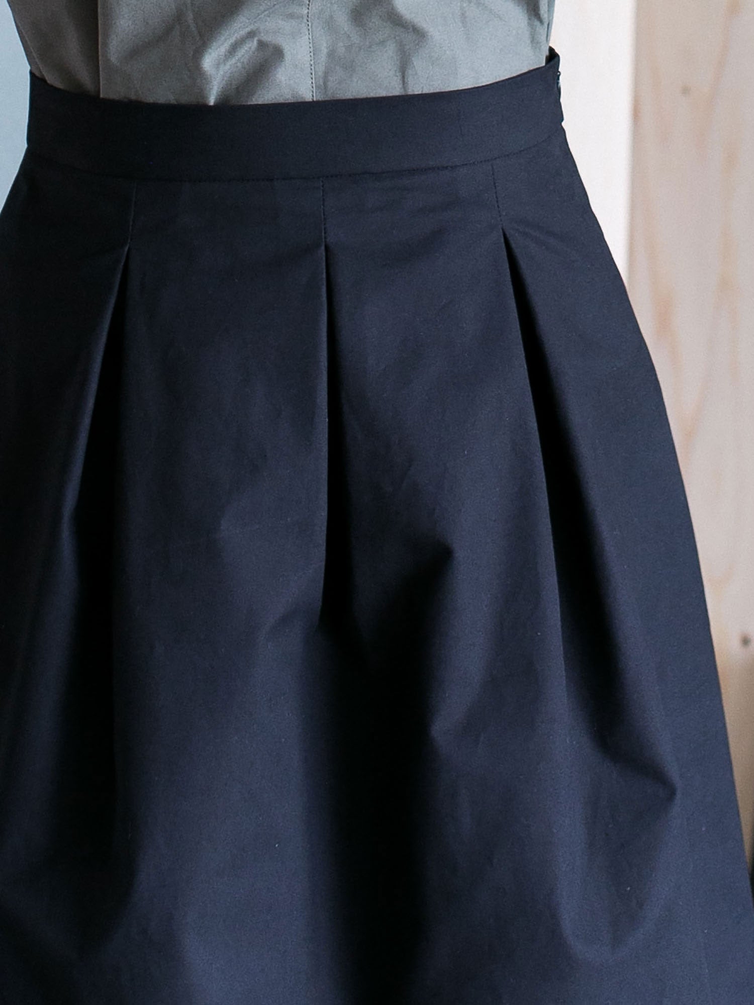 Three Pleat Skirt