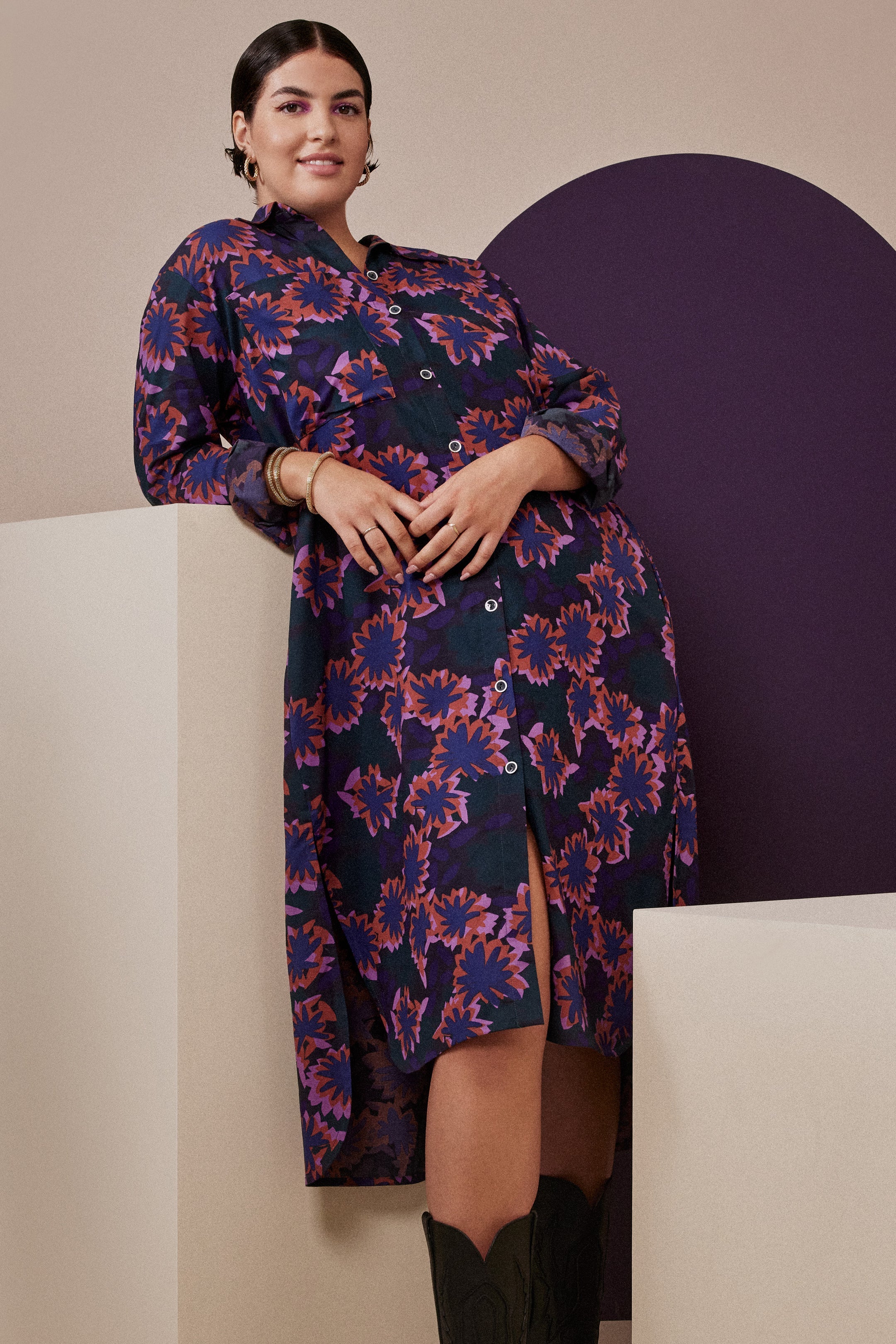 Waterlilly Night Viscose