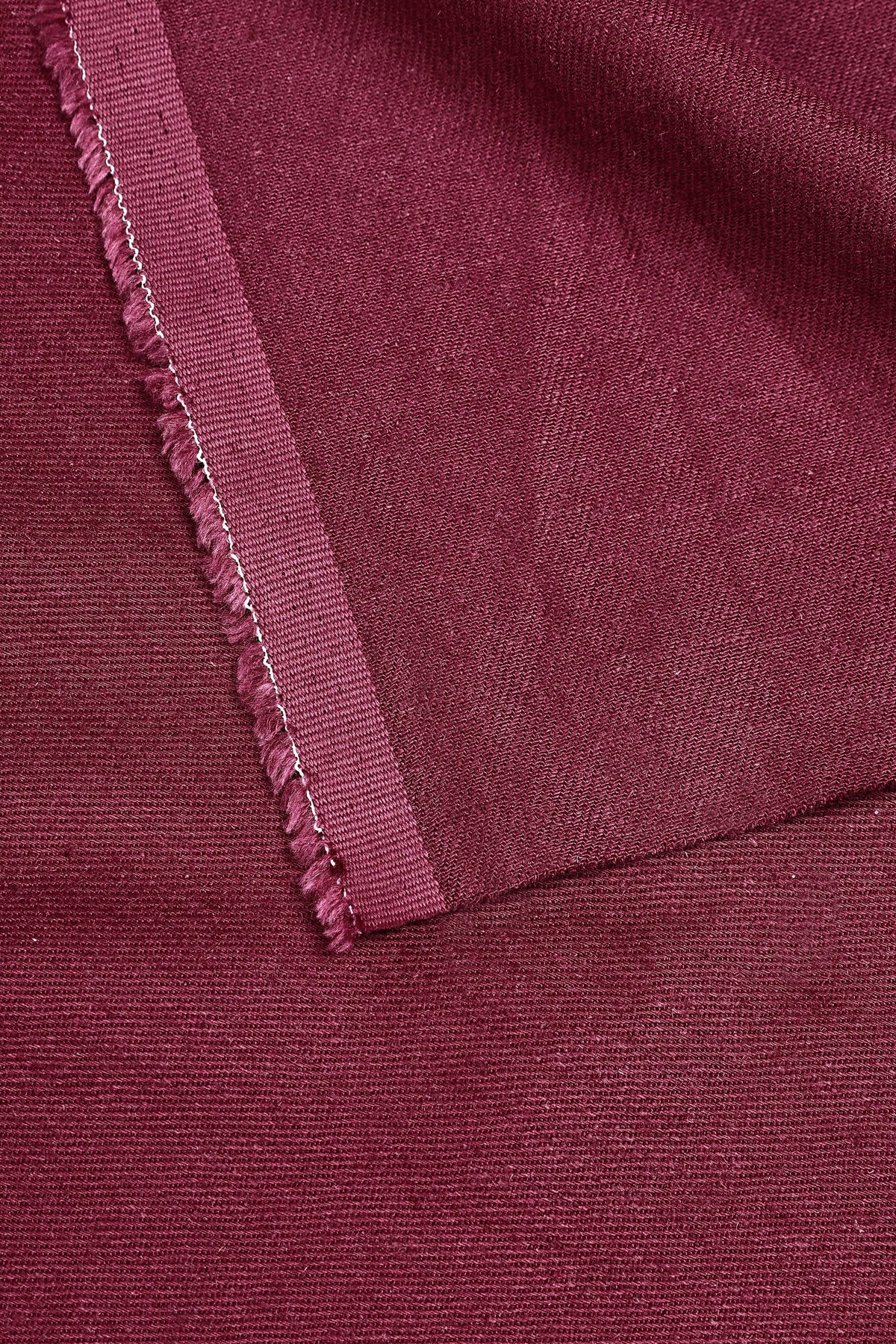 Linen Viscose Twill - Velvet Syrah - 3