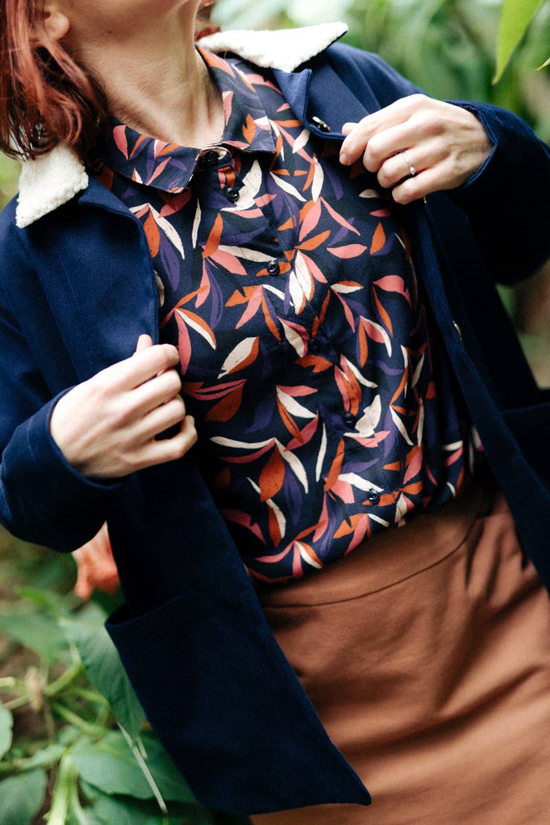 Mowgli Ink Blue Viscose