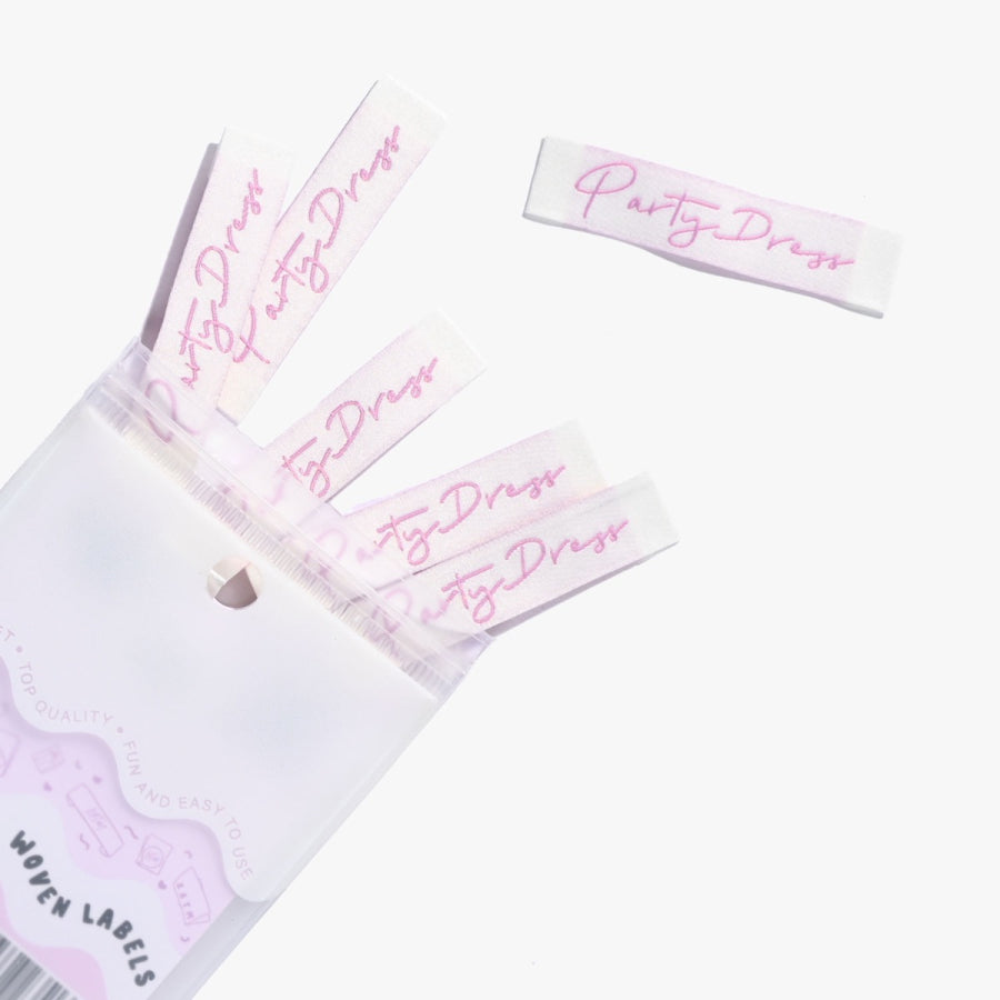 'Party Dress' labels