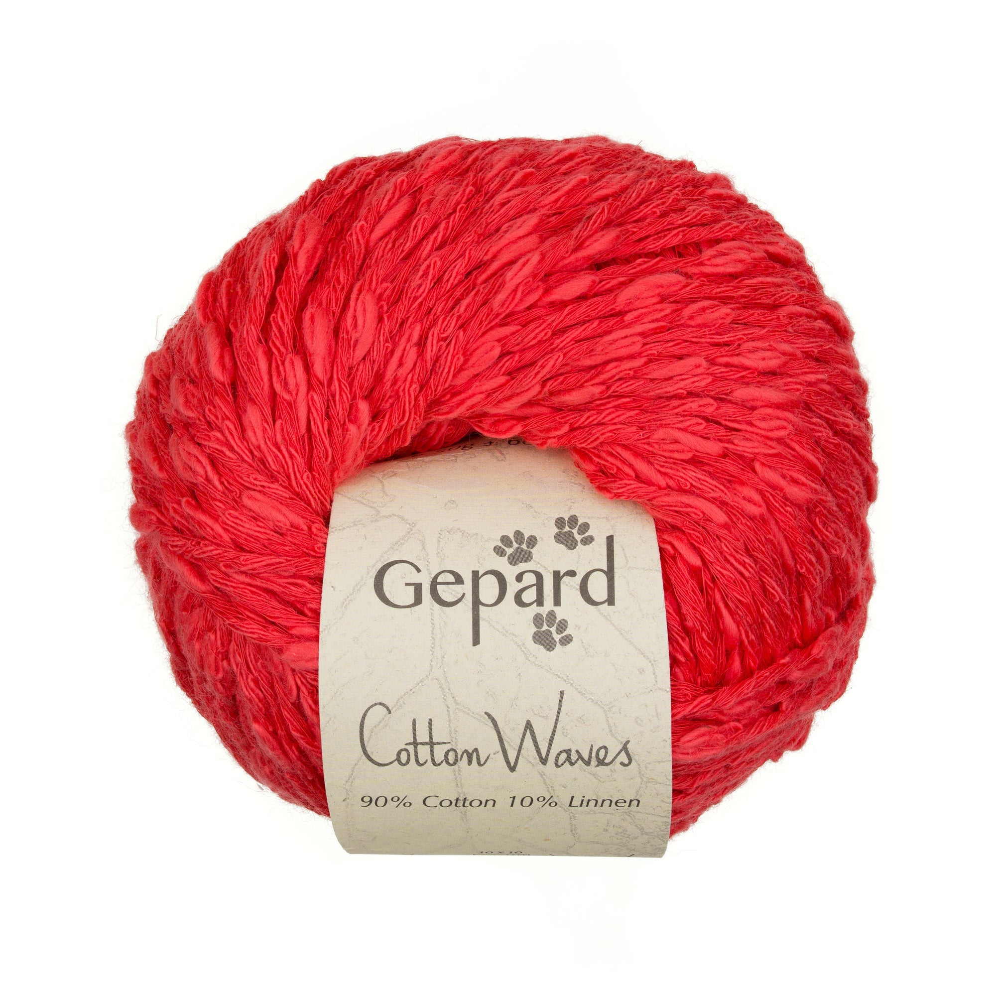 CottonWaves 325 Red yarn ball