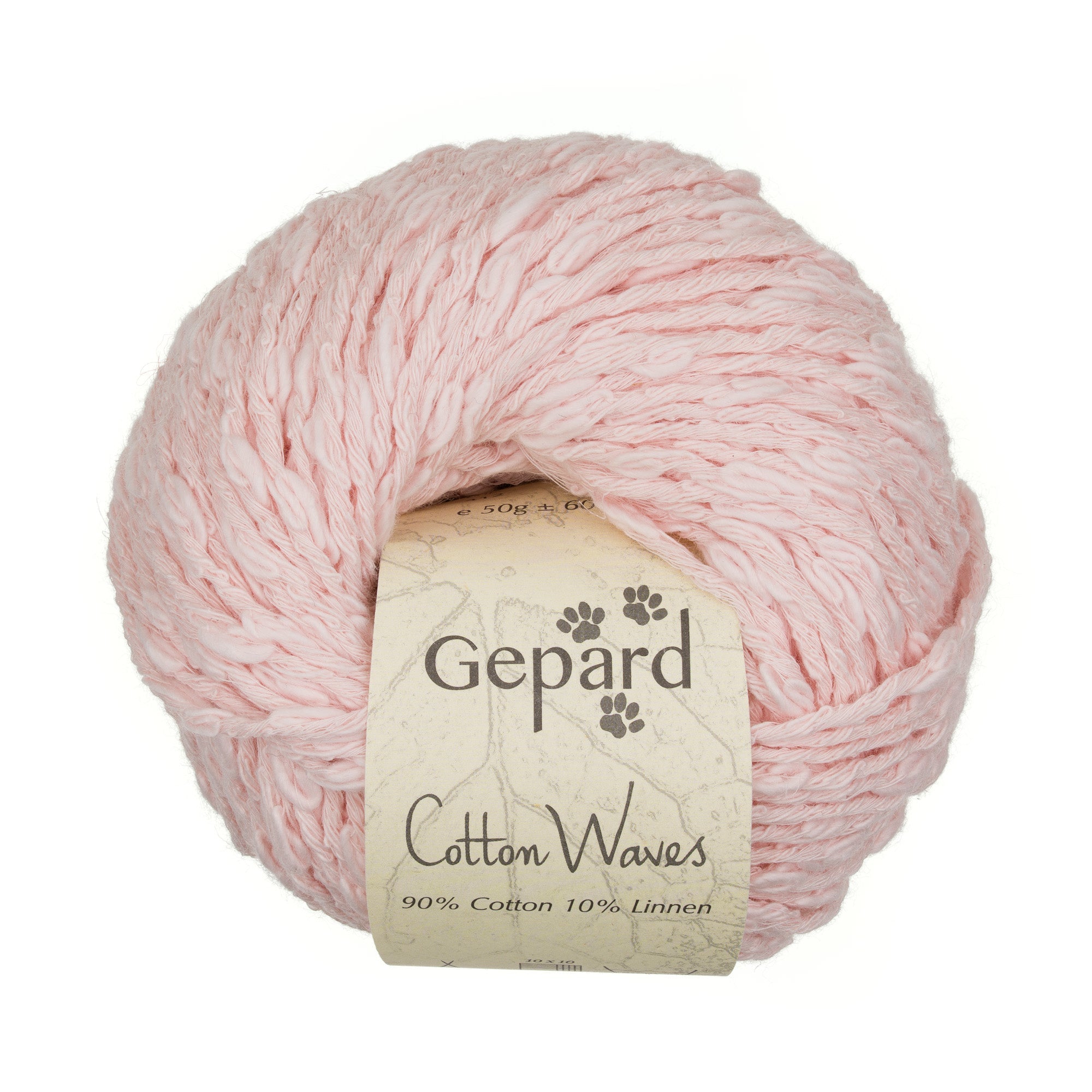 CottonWaves 412 Cloud Pink yarn ball