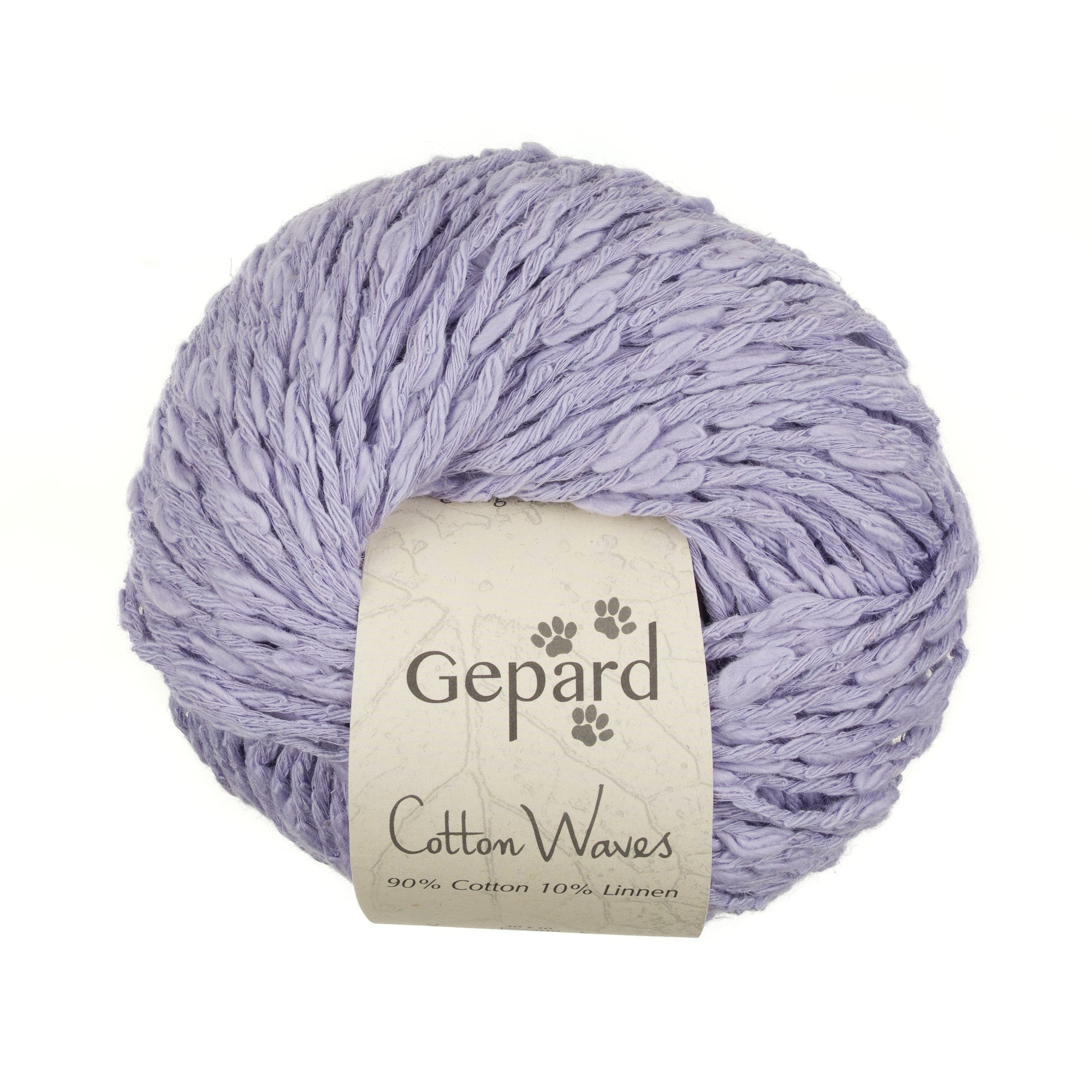 CottonWaves 615 Icy Lilac yarn ball