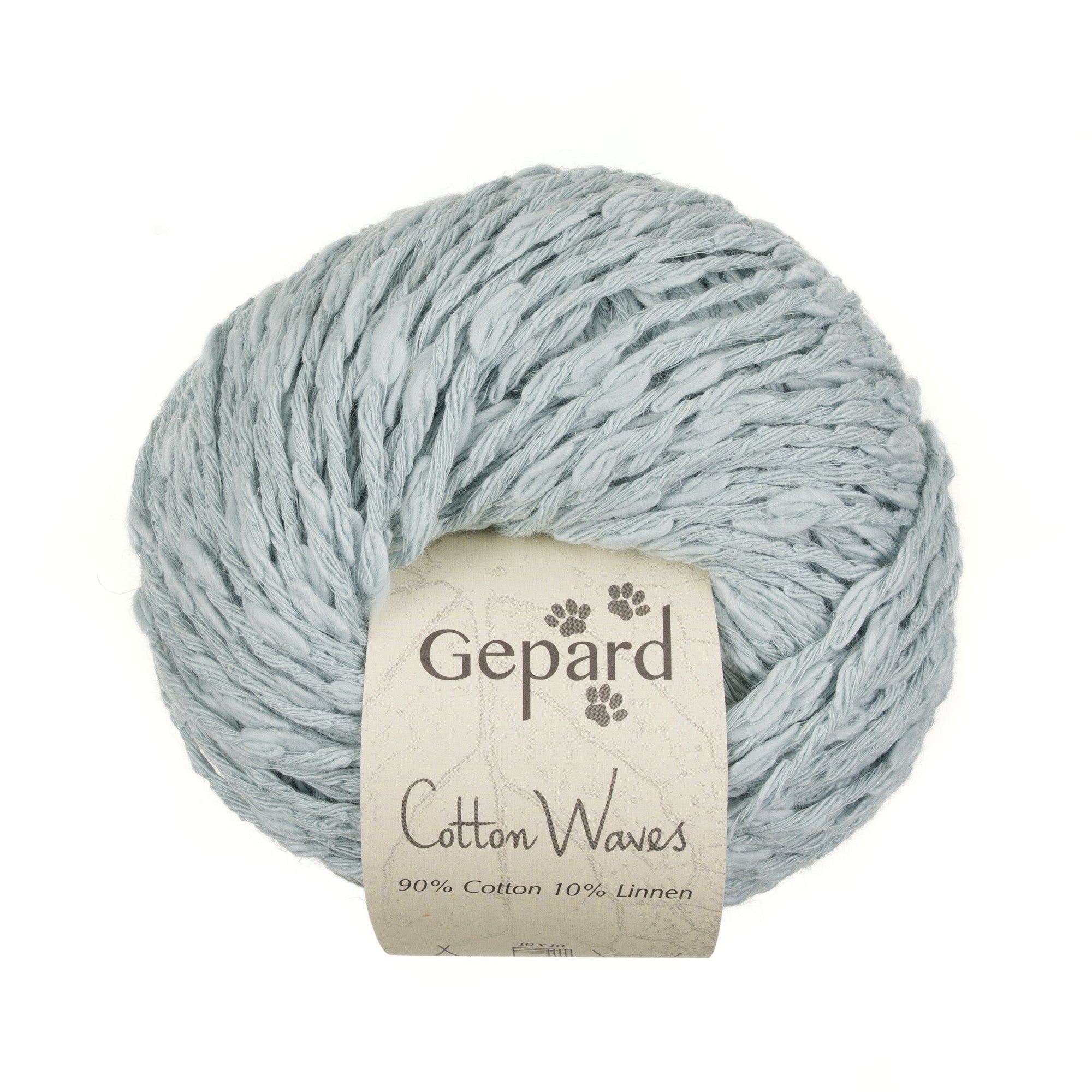CottonWaves 712 Soft Ice Blue yarn ball