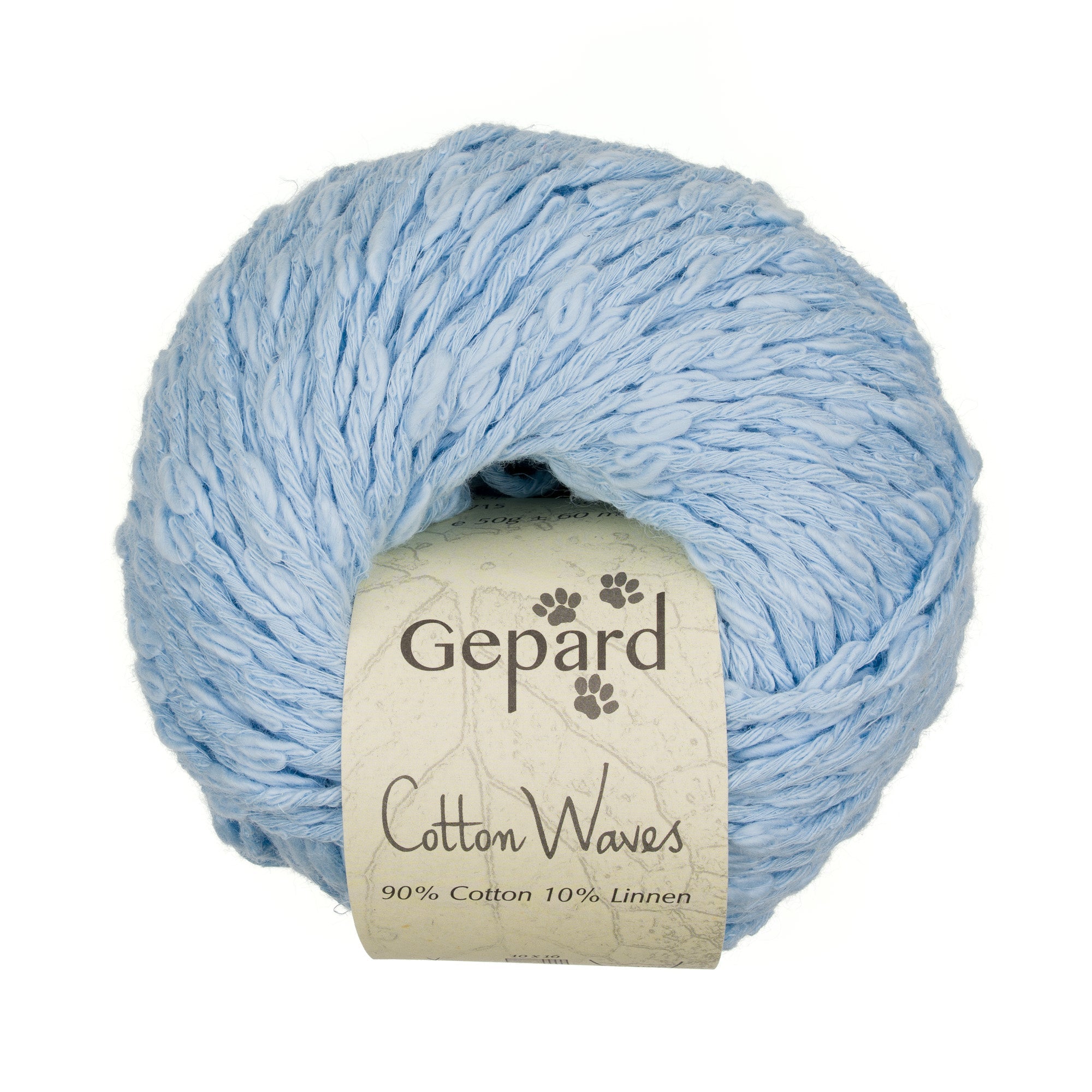 CottonWaves 715 Boat Blue yarn ball