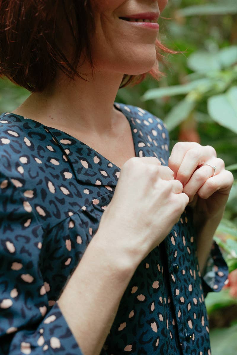 Bagheera Blue Viscose