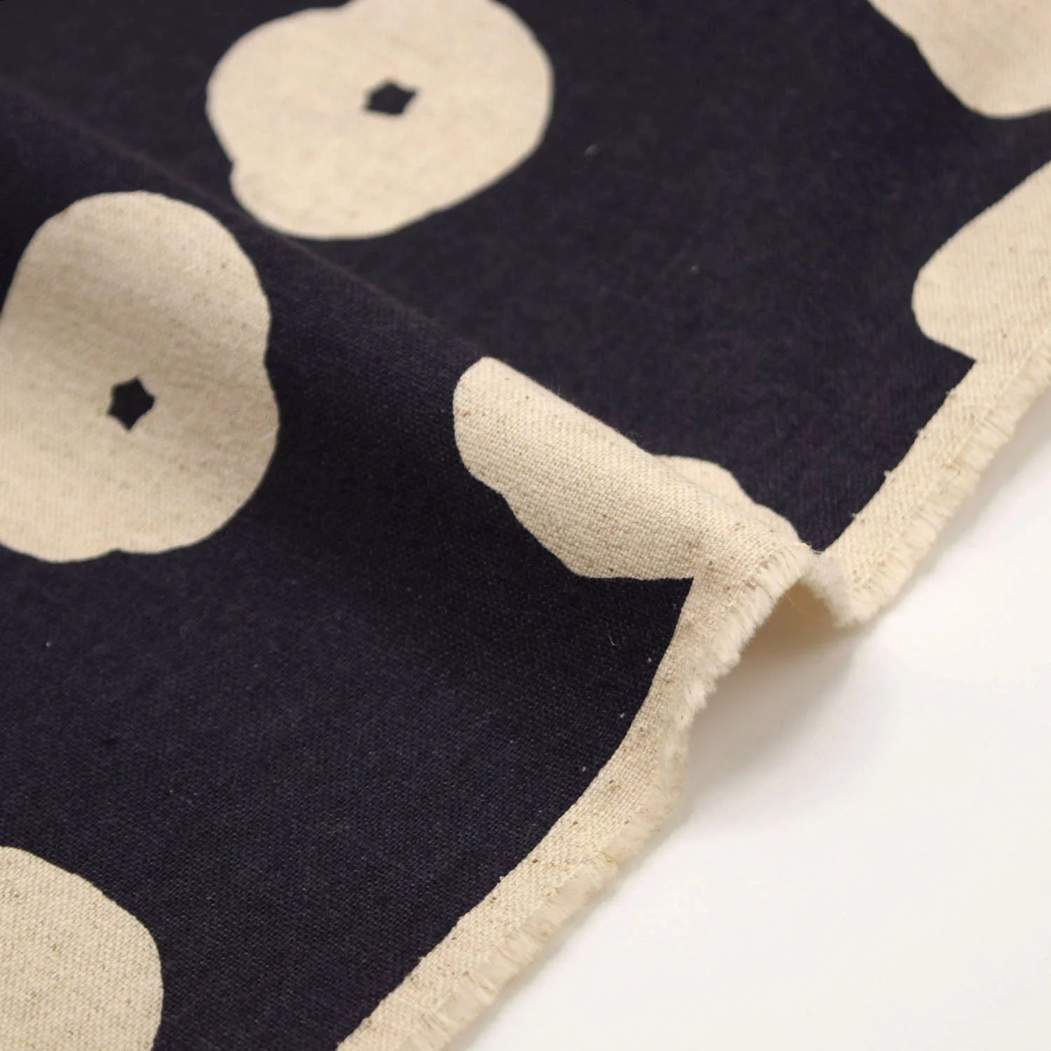 Echino Fluff - Cotton/Linen Canvas