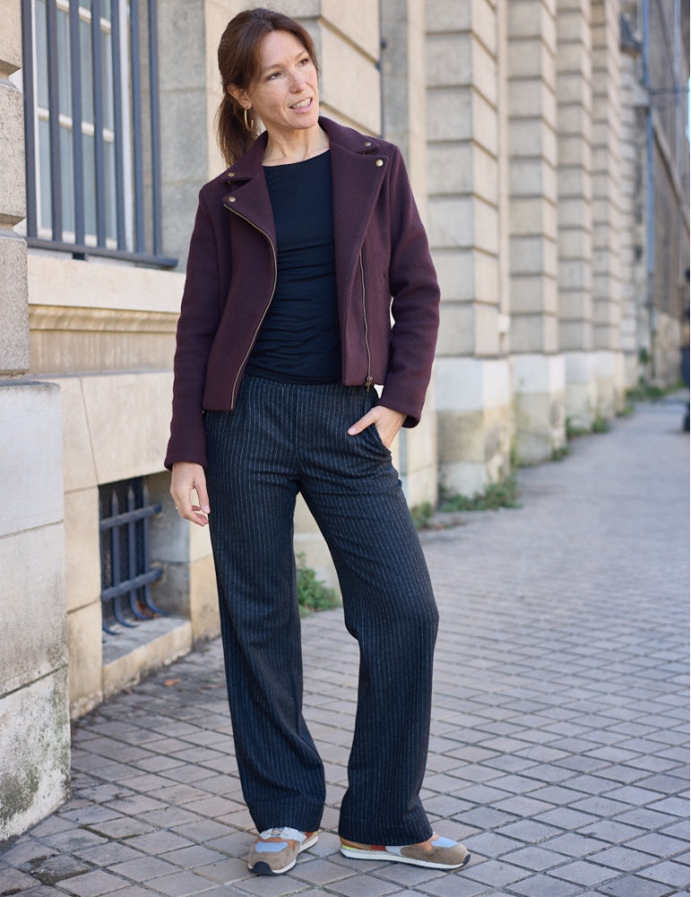 Etincelle trousers sewing pattern by Atelier Scammit