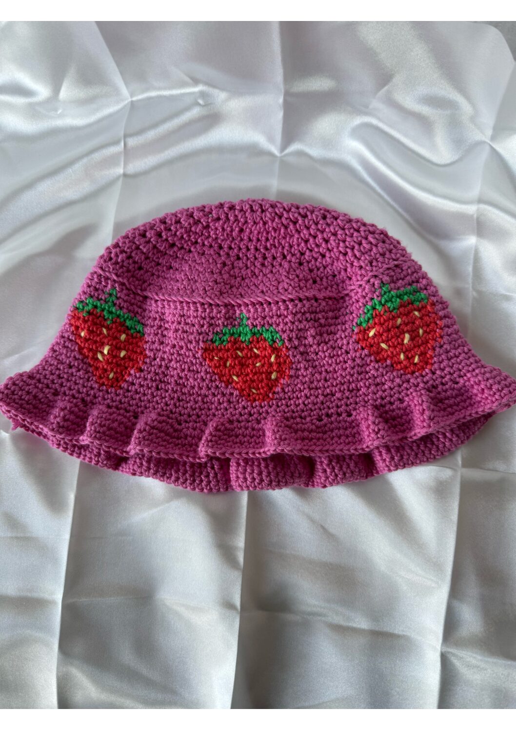 Fruity hat crochet