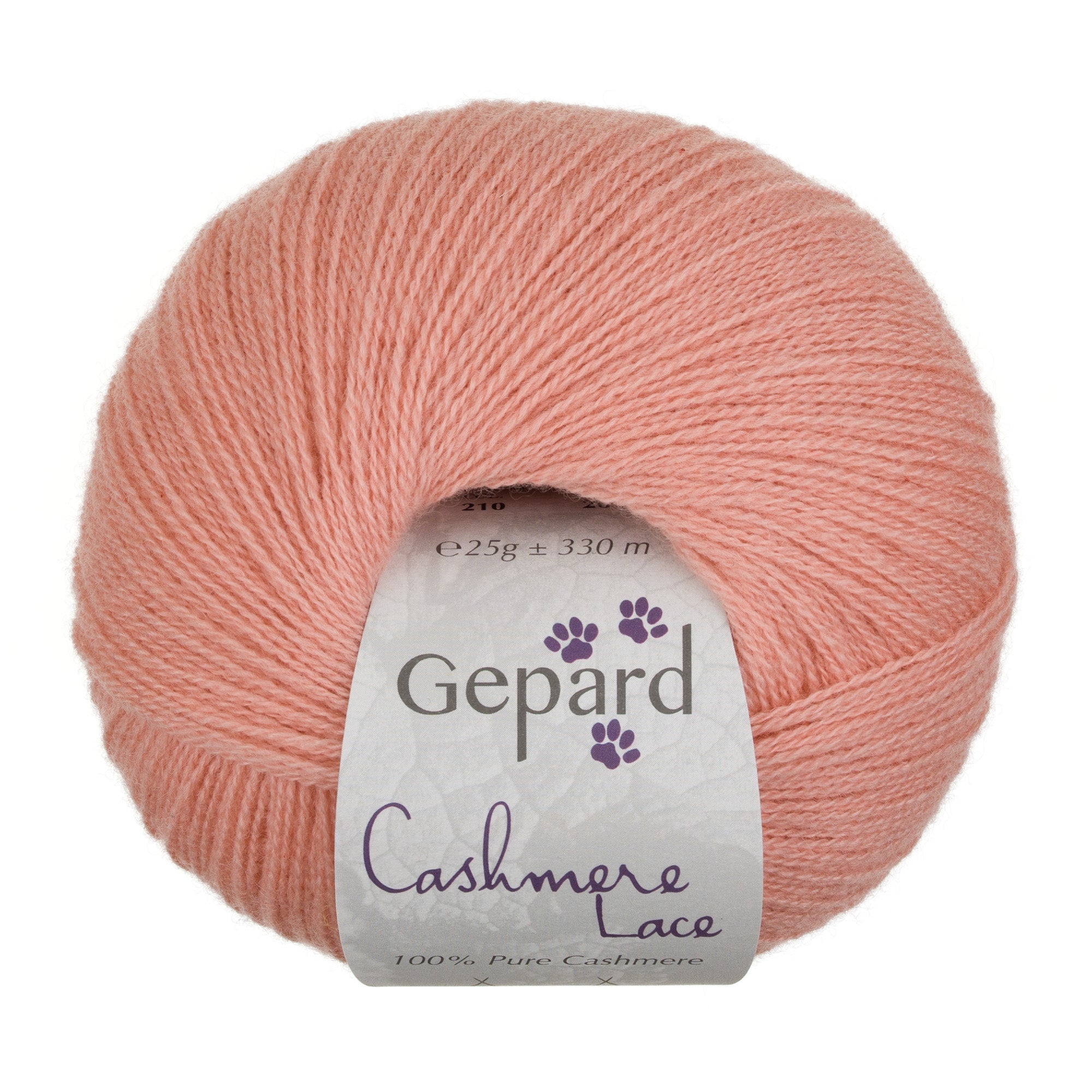 Cashmere Lace 210 B yarn ball