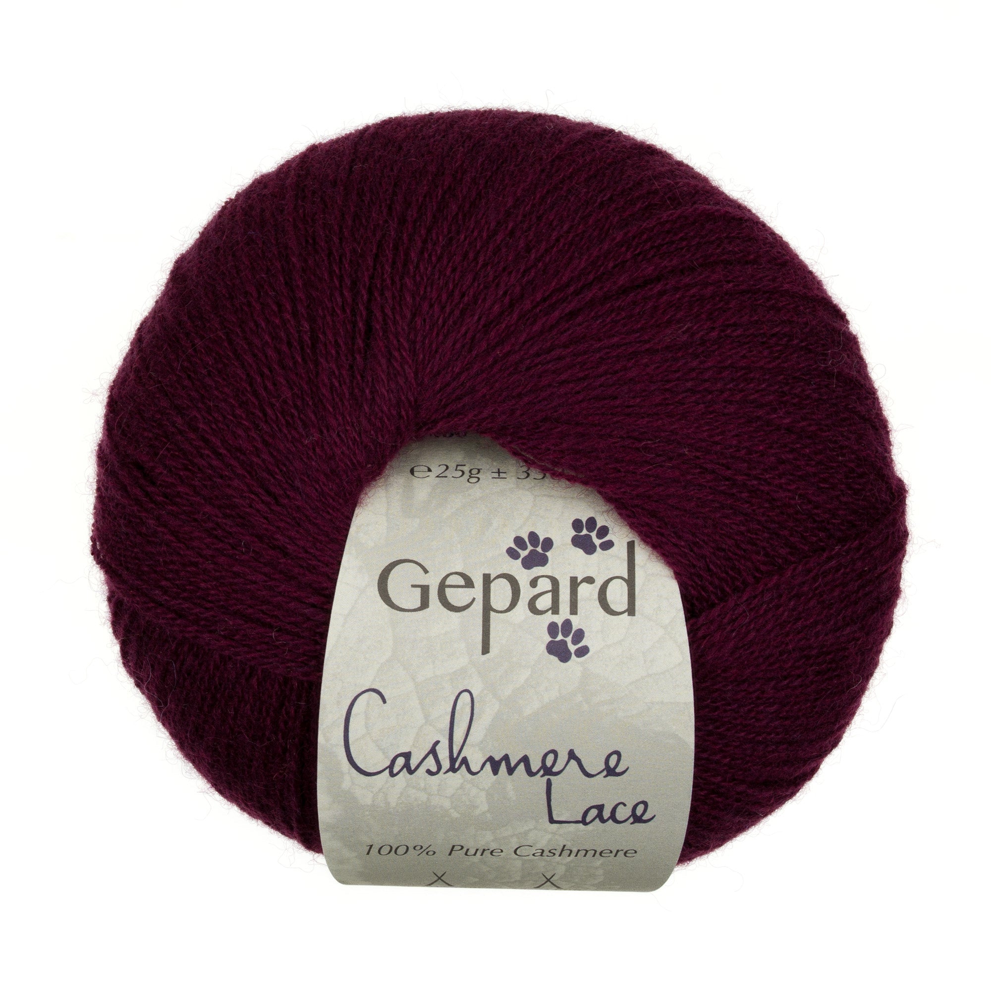 Cashmere Lace 480 B yarn ball