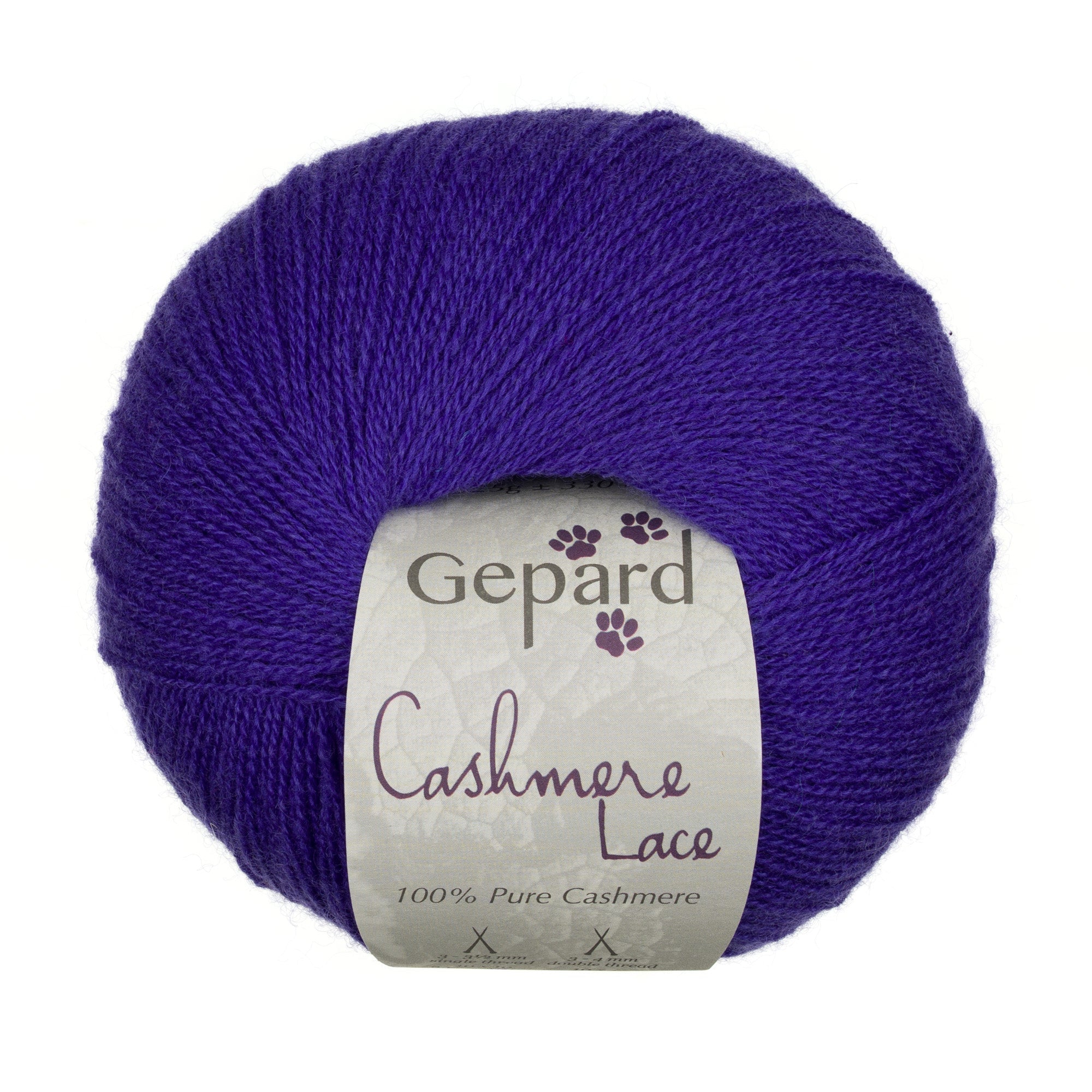 Cashmere Lace 650 B yarn ball