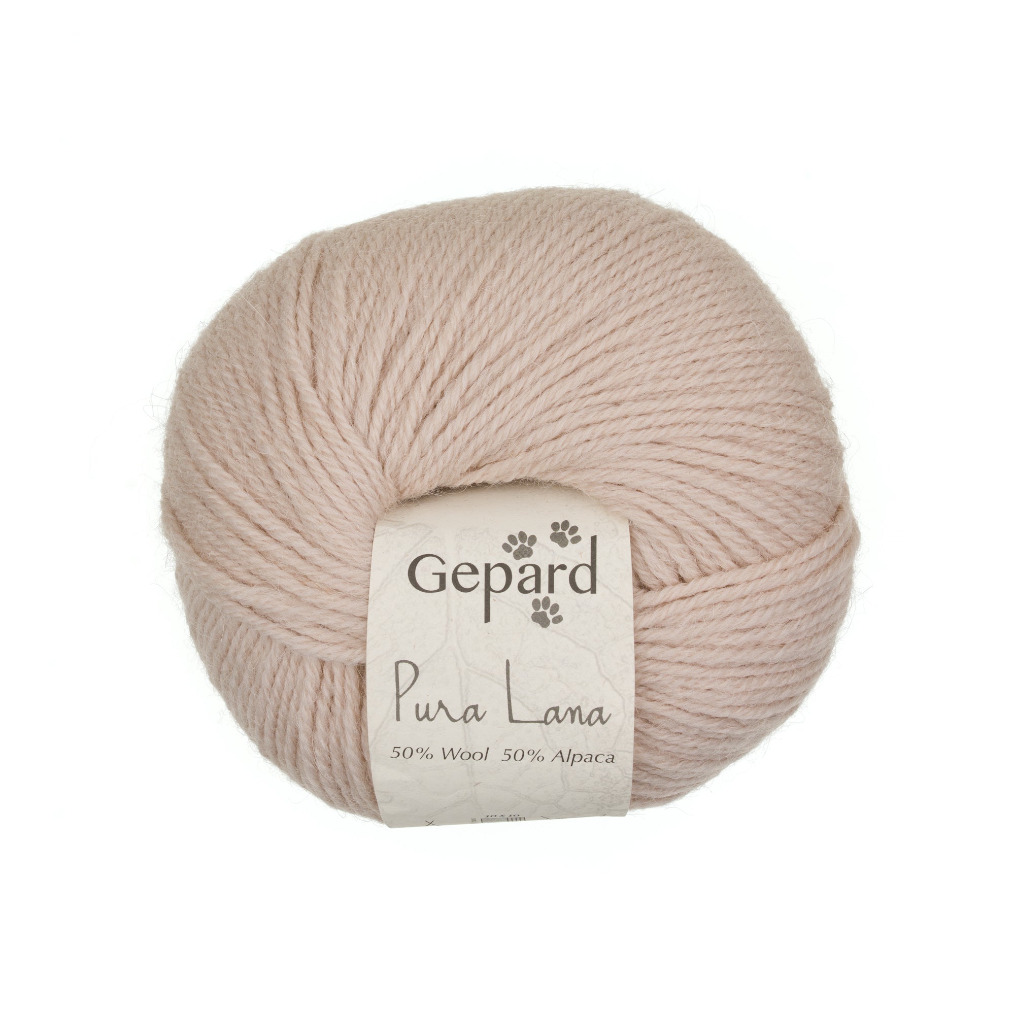 Gepard Pura Lana 142 Oats yarn ball