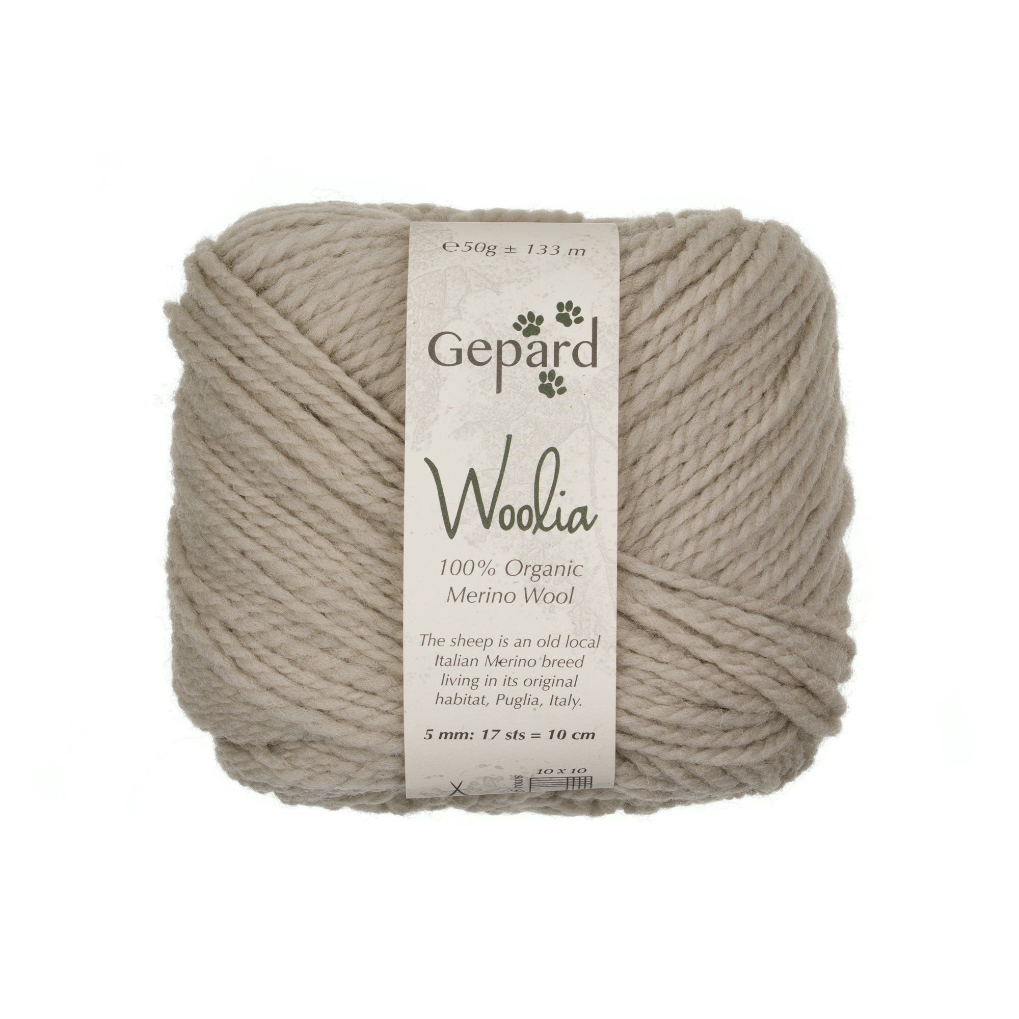 Gepard Woolia 530 Feather Grey