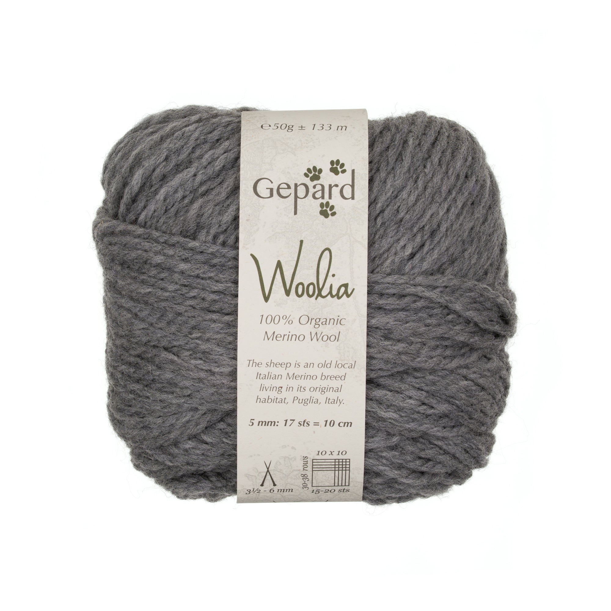Gepard Woolia 5400 Grey Melange