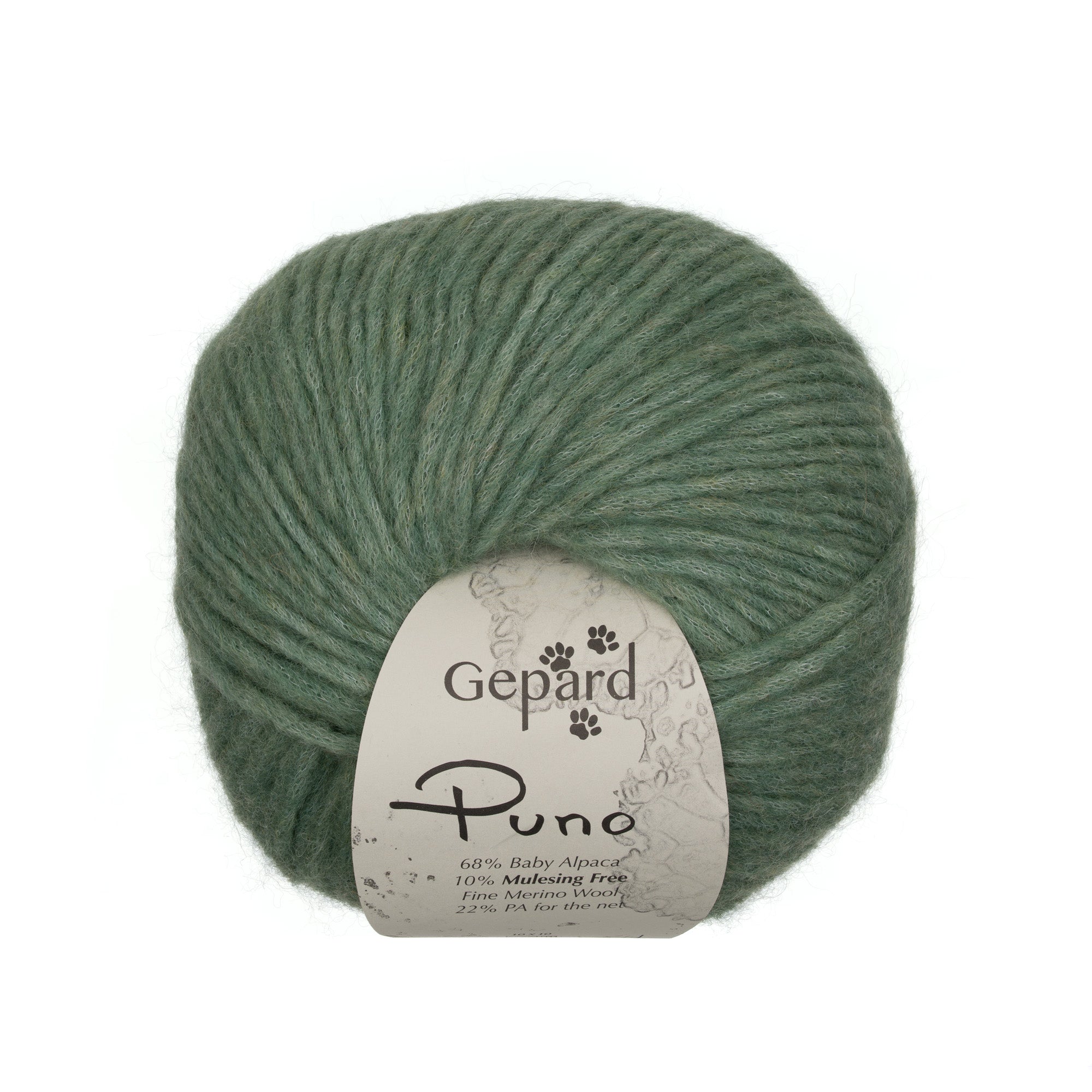 Gepard Puno 822 Lichen yarn ball