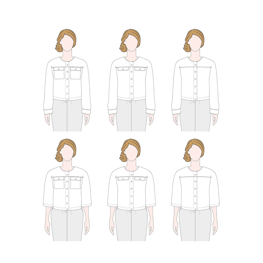 Jenna sewing pattern gallery