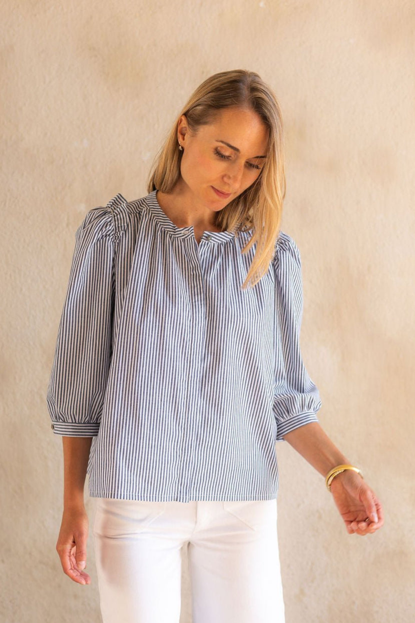 Lila Blouse sewn garment