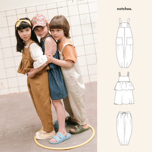 Kai sewing pattern by Notches