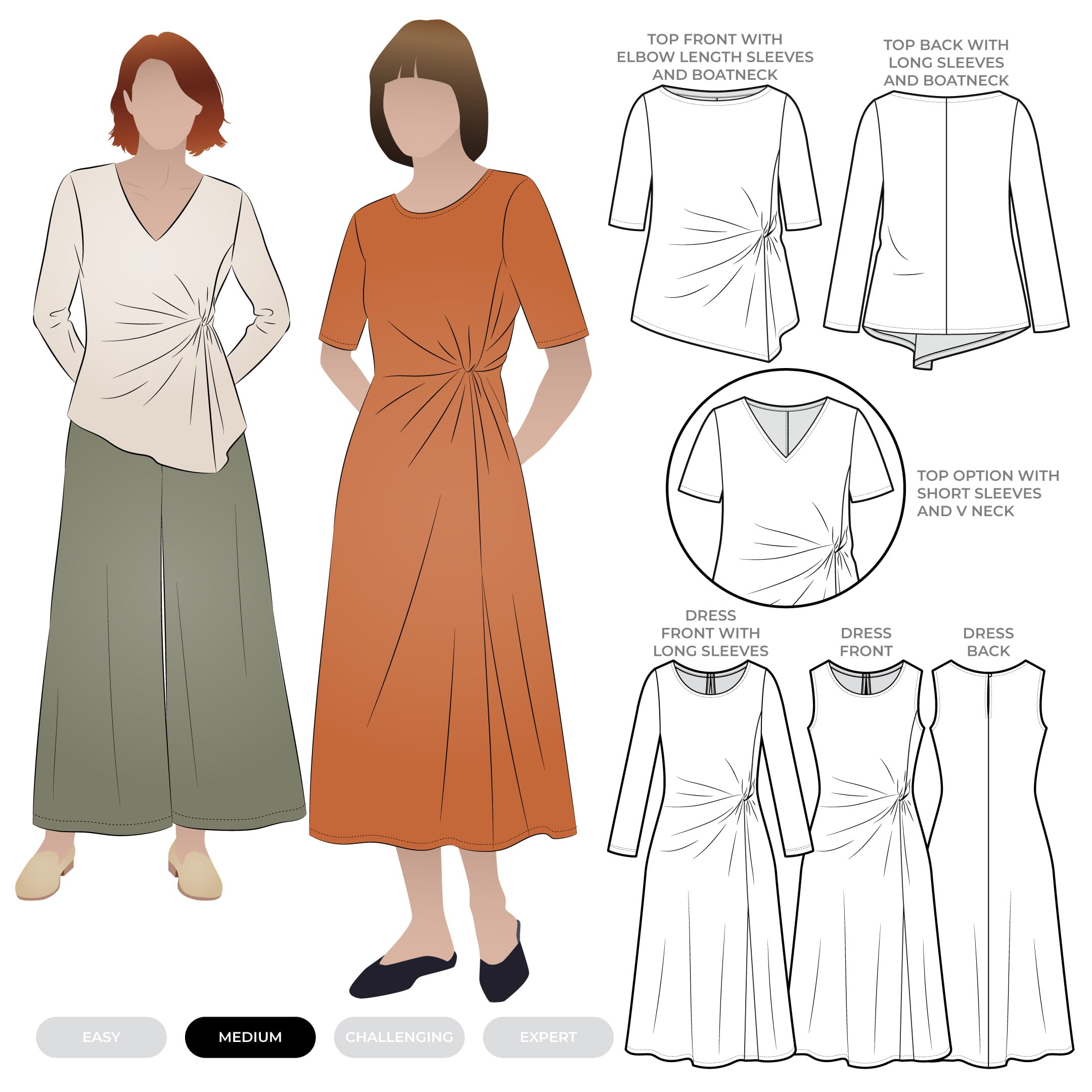 Lumi Knit Top and Dress