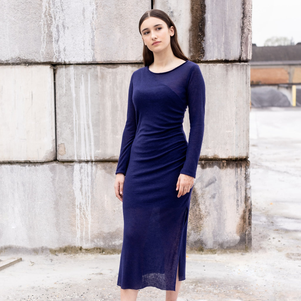 Moriko top and dress sewing pattern by Notches