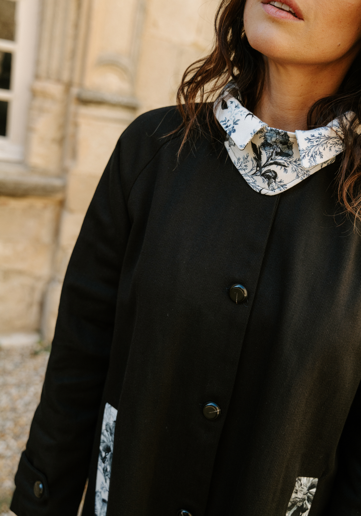 Maison Fauve Roman overcoat