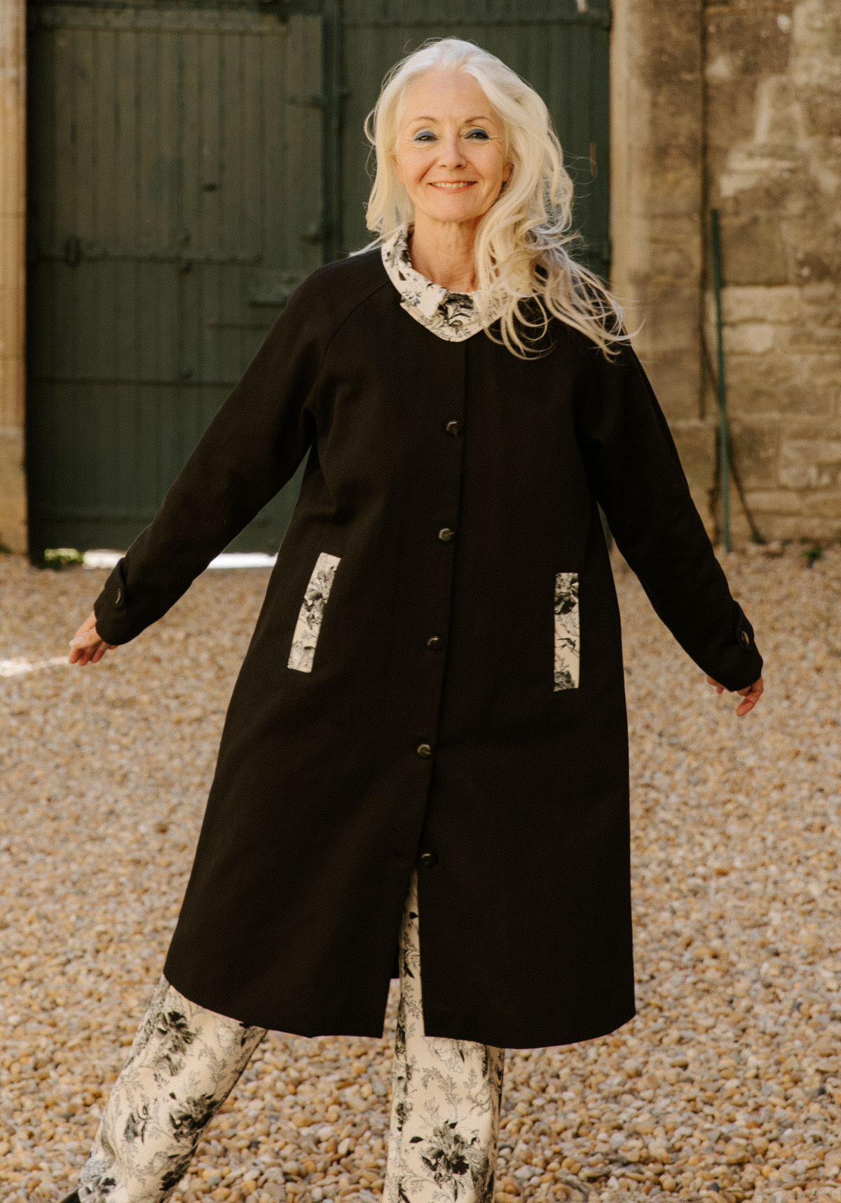 Maison Fauve Roman overcoat