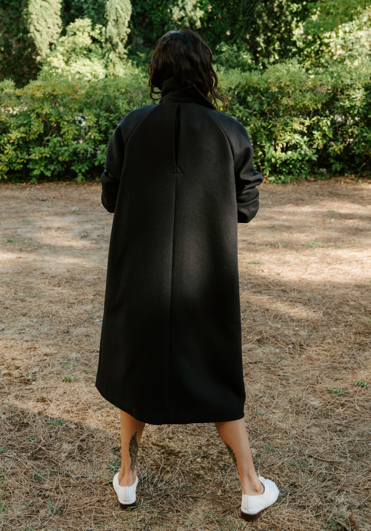 Maison Fauve Roman overcoat