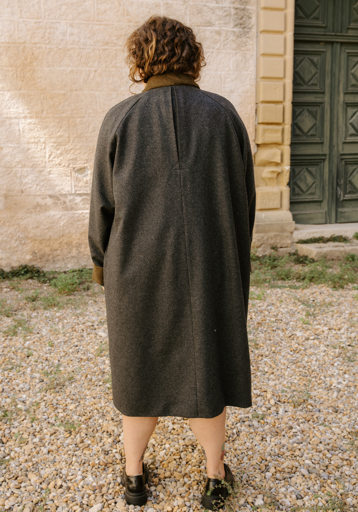 Maison Fauve Roman overcoat