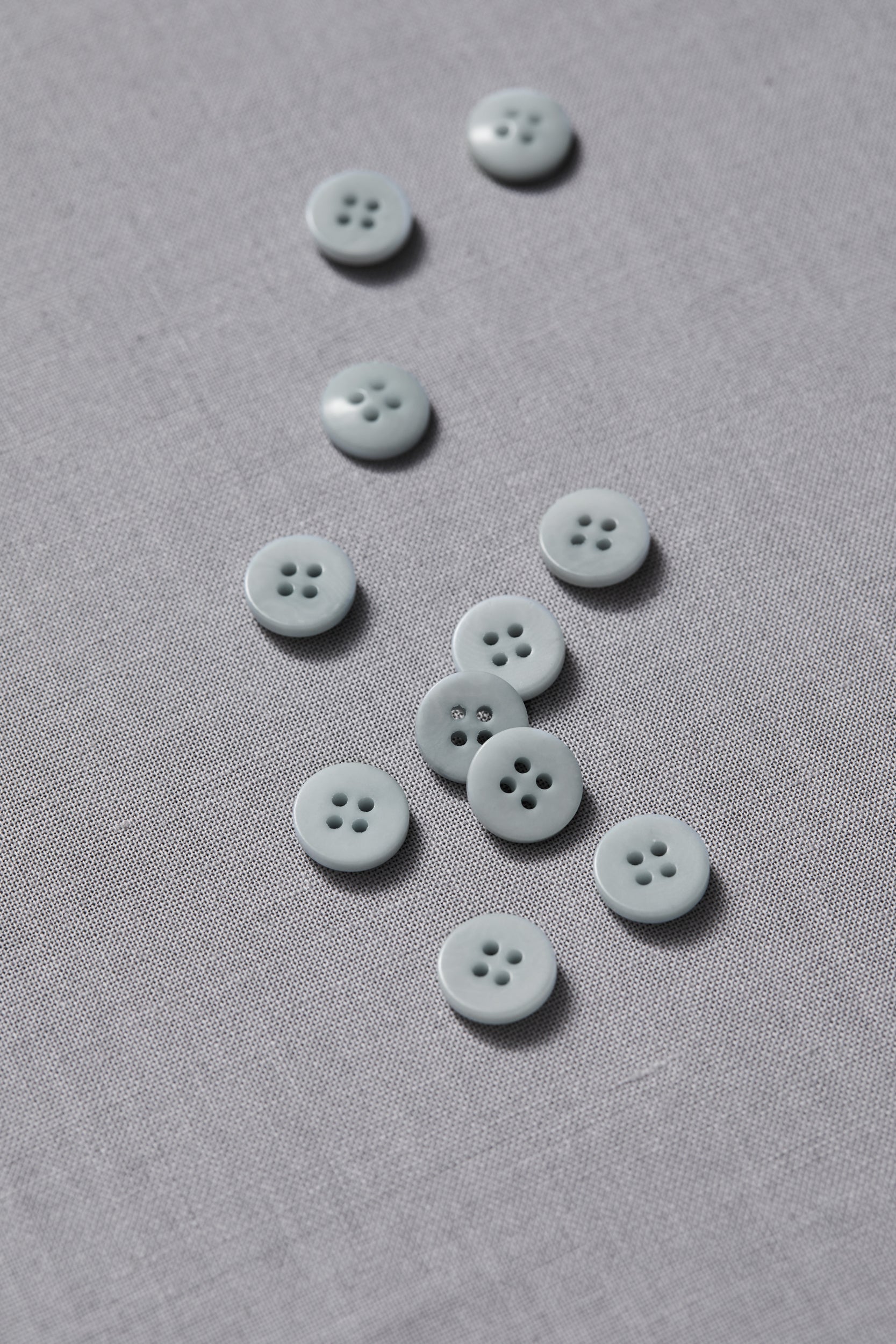 Plain Corozo Button - 11 mm