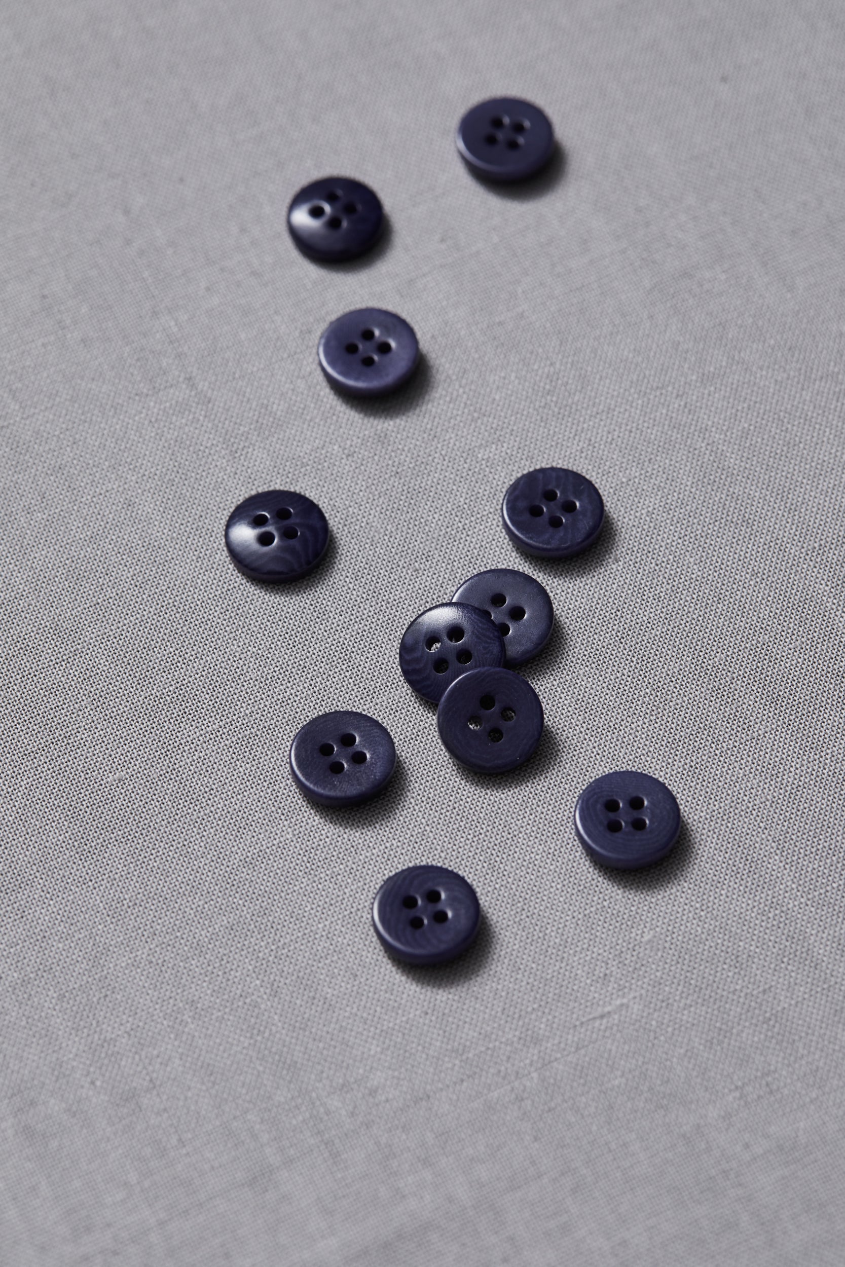 Plain Corozo Button - 11 mm