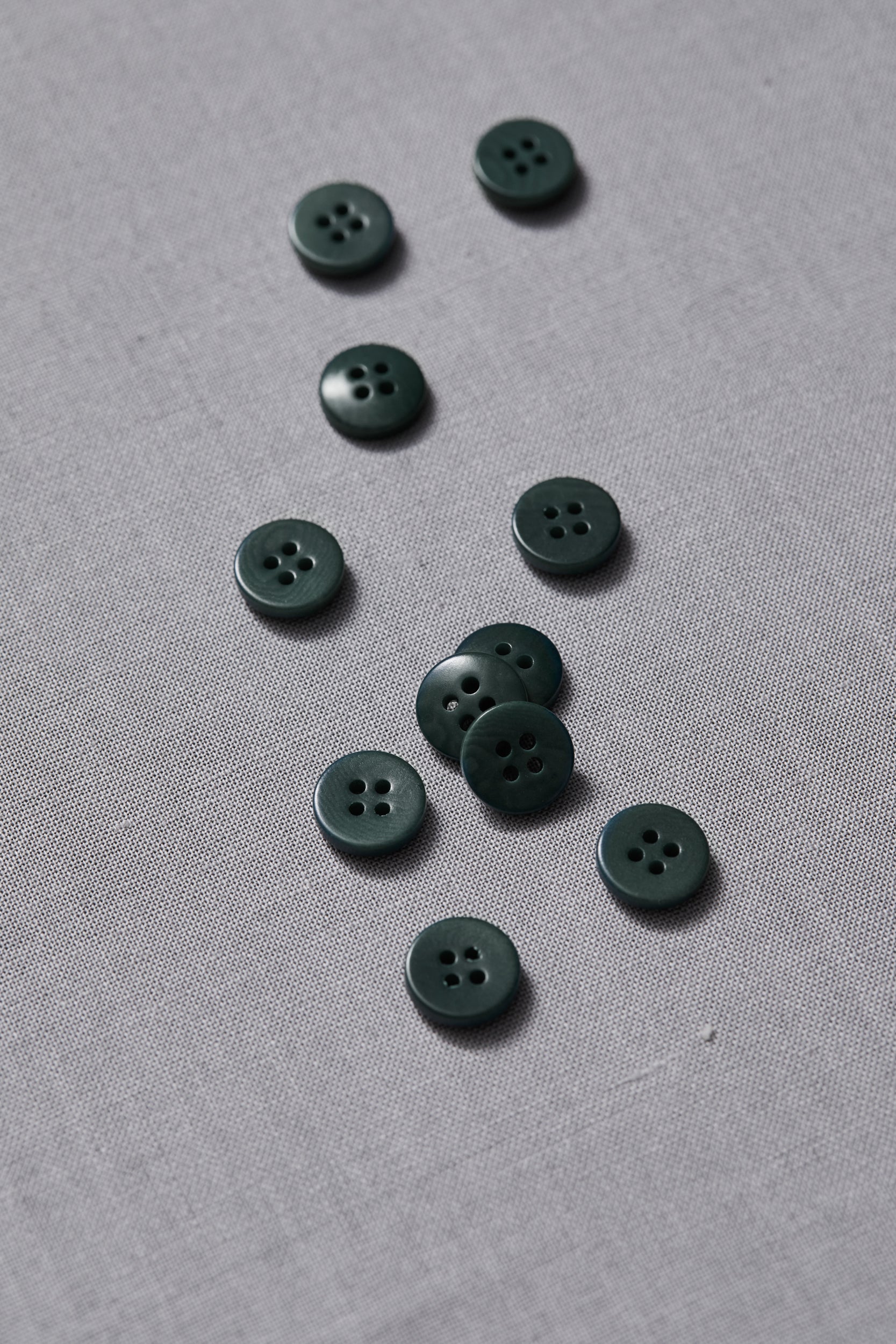 Plain Corozo Button - 11 mm